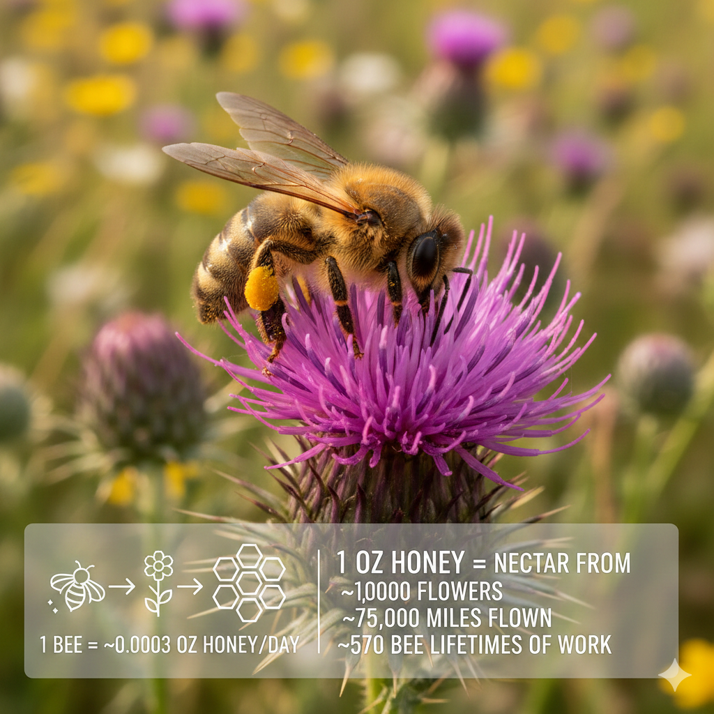 Close-up of a bee collecting pollen from a flower
